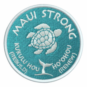 Help support the fire victims and residents of Maui by donating and receiving FREE Maui Strong Patches, Decals and Wristbands - www.mauistrong.help